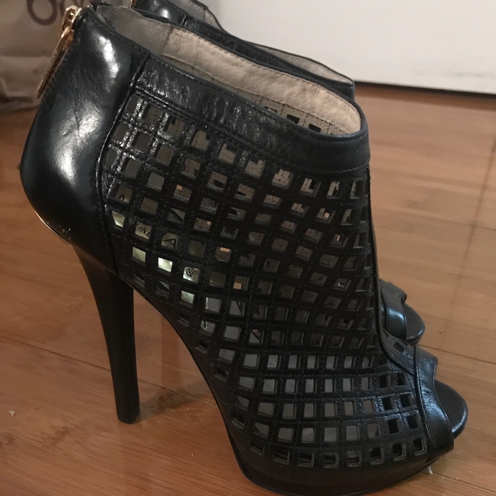 Michael Kors Caged Booties Size 6